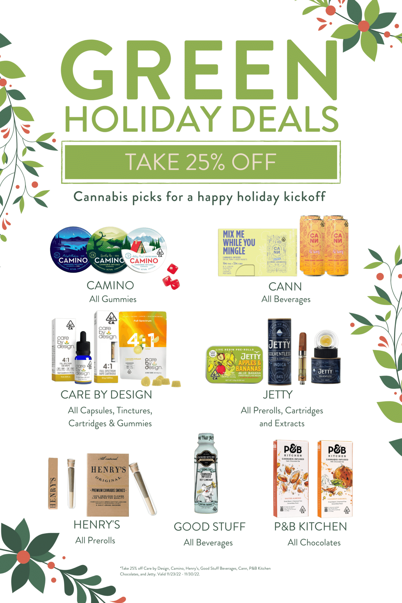Green Holiday Deals